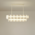 Chandelier Light From LumaSerene With Modern Acrylic For Dining Areas