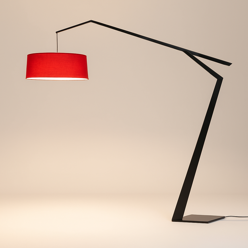 LumaCraft Floor Lamp With Modern Adjustable Design For Living Room