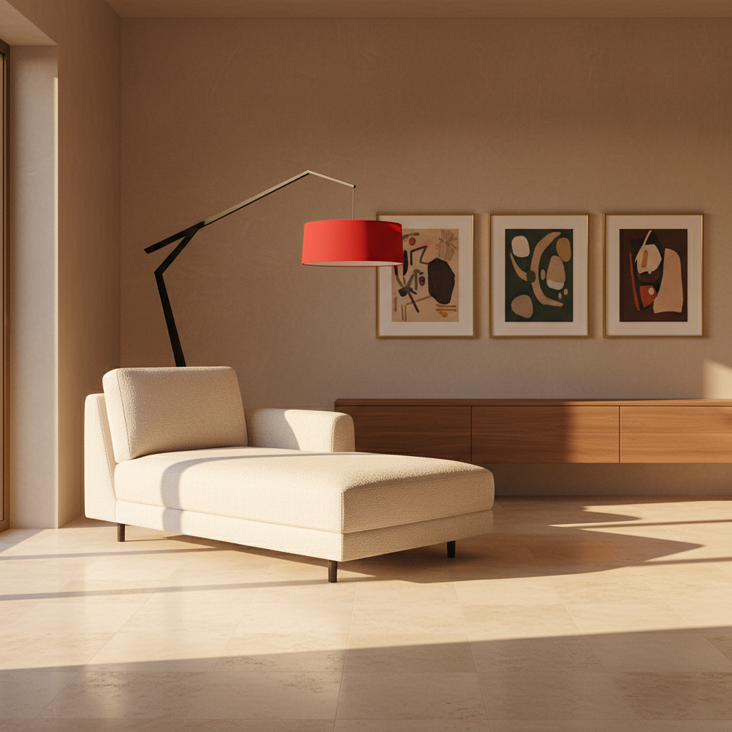 LumaCraft Floor Lamp With Modern Adjustable Design For Living Room