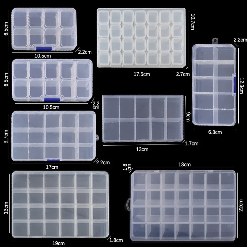 Boîte à bijoux en plastique
