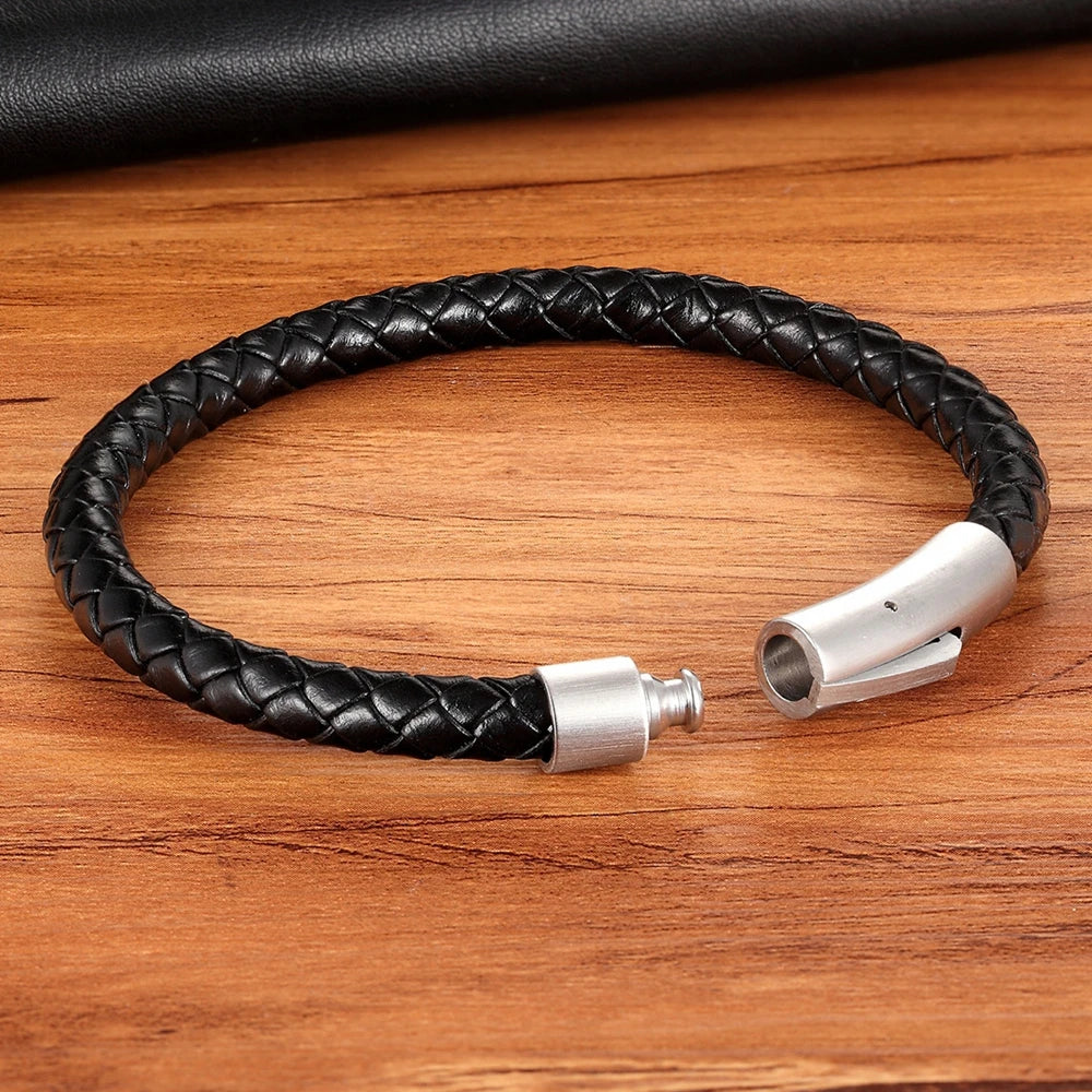 XQNI – Bracelet en cuir pour hommes