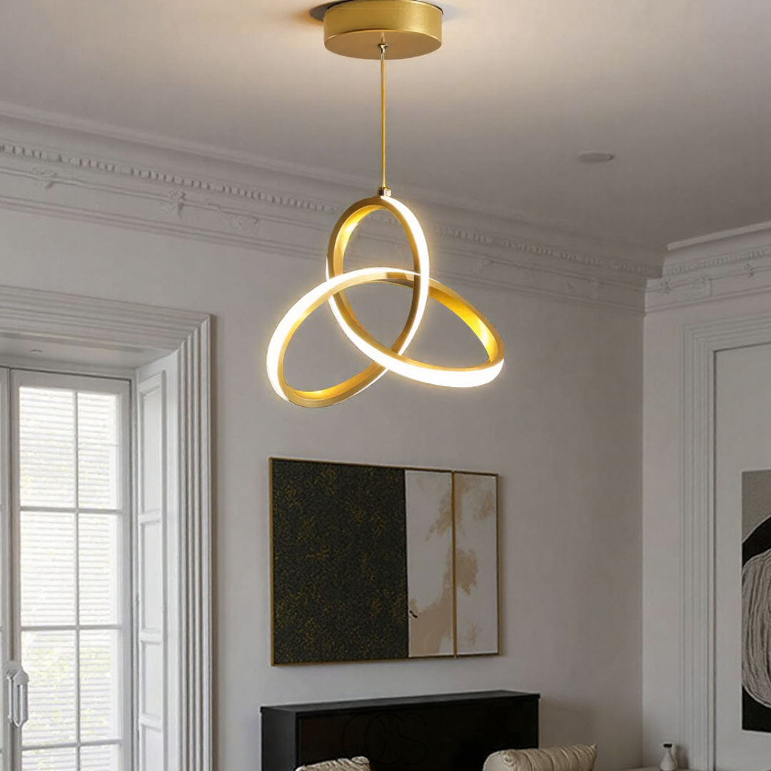 Contemporary LED Pendant Light For Dining Rooms And Living Spaces