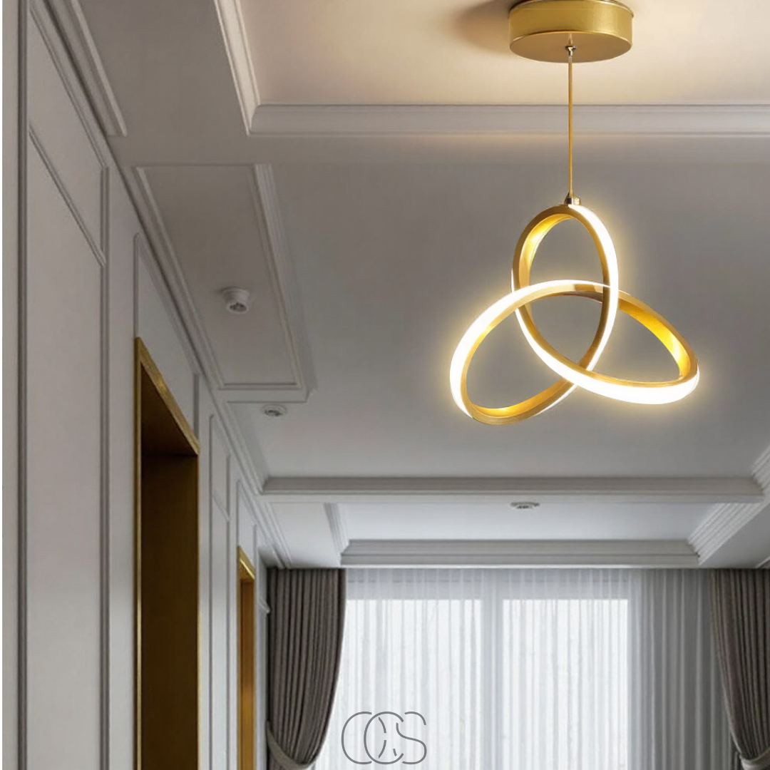 Contemporary LED Pendant Light For Dining Rooms And Living Spaces