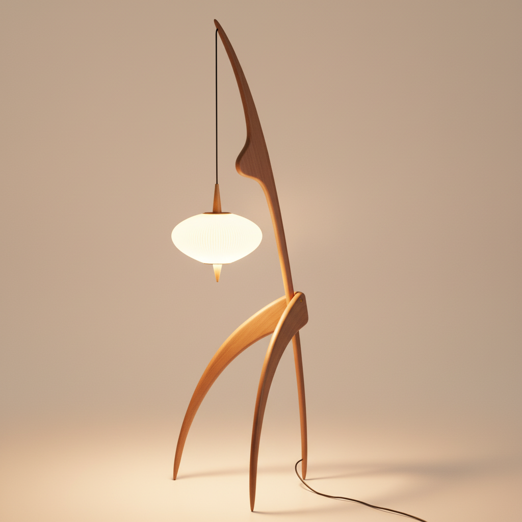 EverLume Organic Modern Kitchen Pendant Lamp With Elegant Design