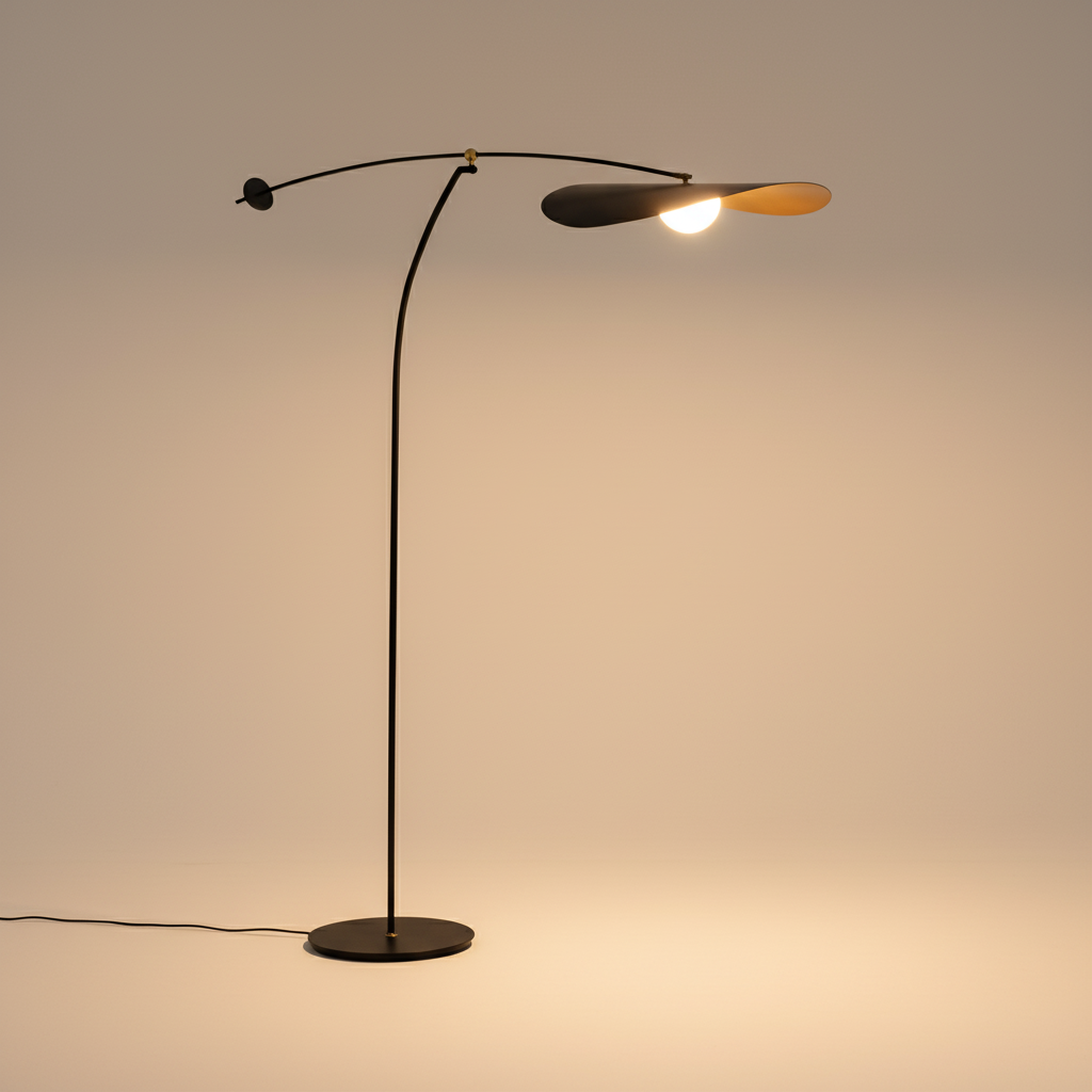 AsterArc Modern Arc Lamp For Living Room Ambient Lighting