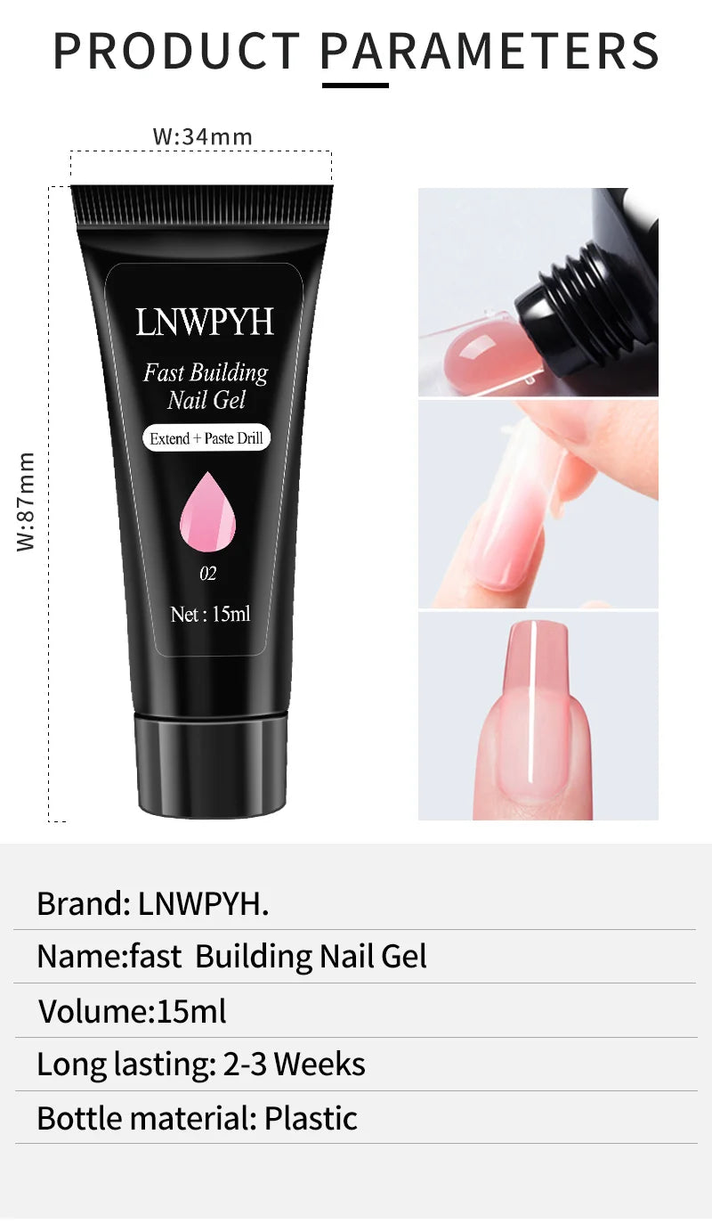 Kit de vernis à ongles Gel avec lampe UV, perceuse à ongles électrique