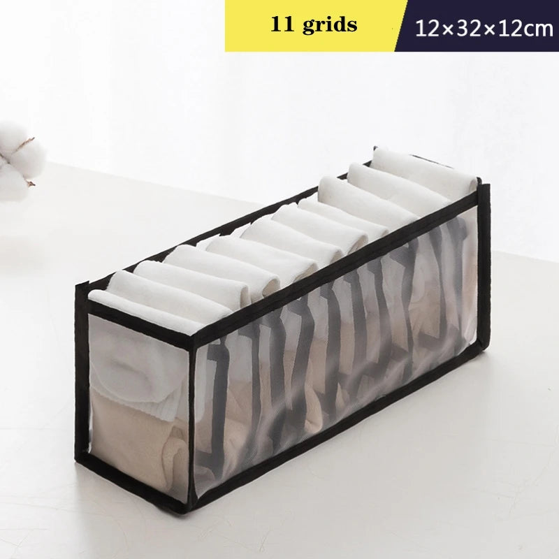 Organisateur culottes chaussettes boîtes de rangement garde-robe pantalons