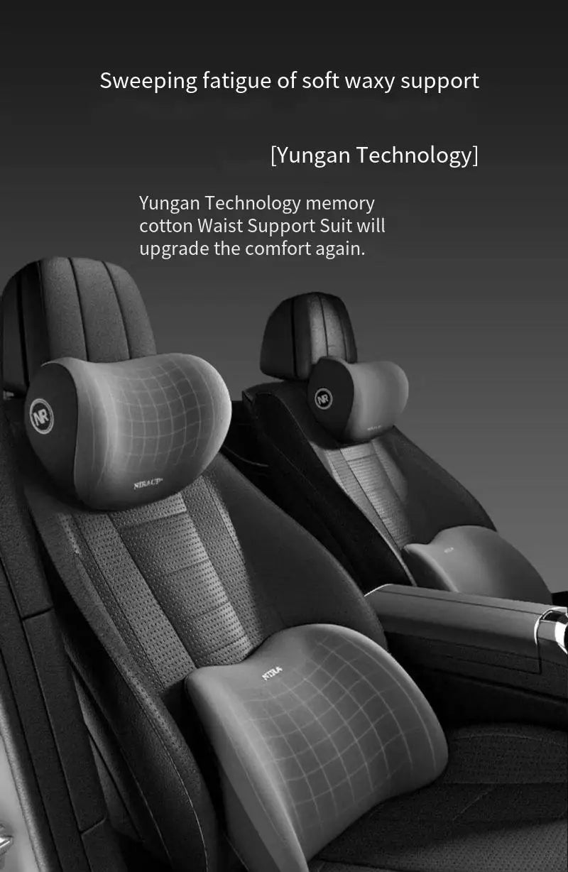 Oreiller de Protection du cou en mousse à mémoire de forme pour voiture