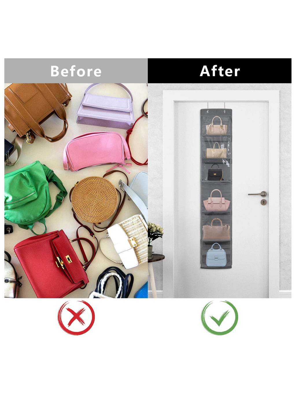 Sac de rangement Transparent pour garde-robe