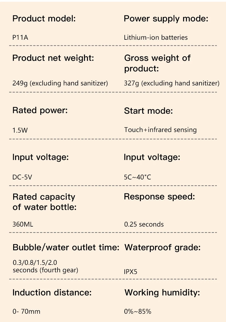 HQ distributeur automatique de savon accessoires de salle