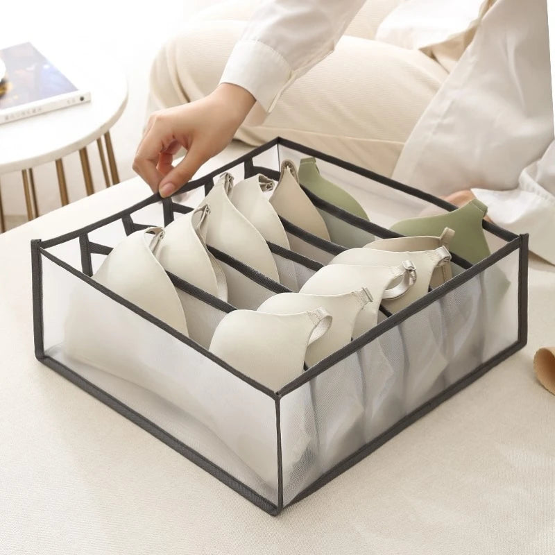 Organisateur culottes chaussettes boîtes de rangement garde-robe pantalons