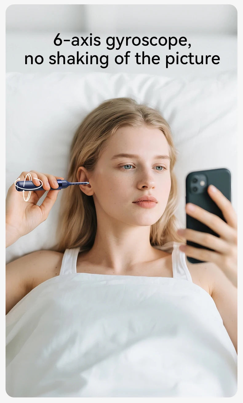 Nettoyeur de cire d'oreille visuel intelligent amélioré avec caméra