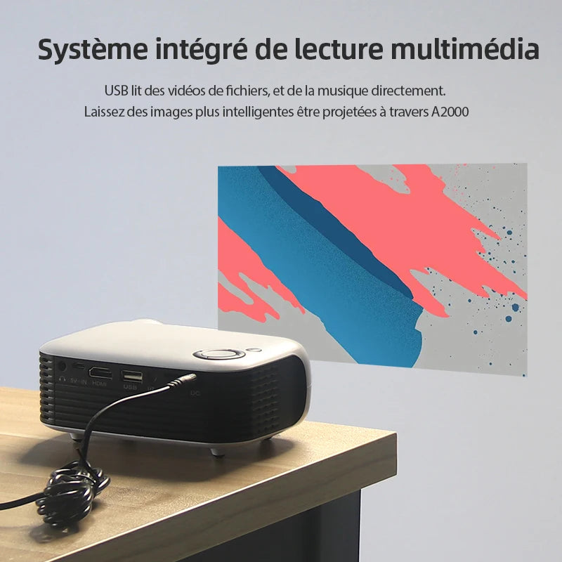 MINI projecteur Portable 3D LED