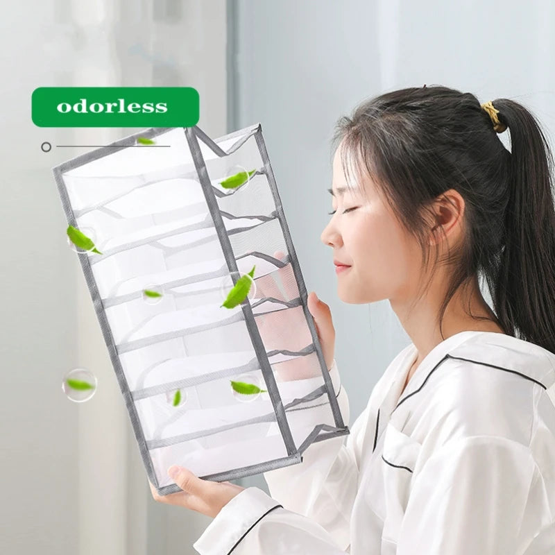 Organisateur culottes chaussettes boîtes de rangement garde-robe pantalons