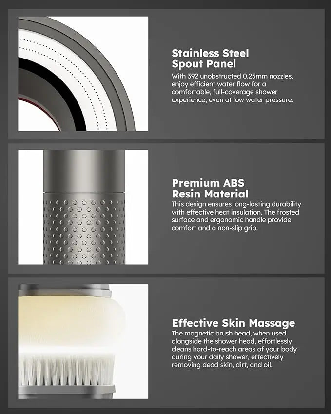 Pommeau de douche à filtre haute pression