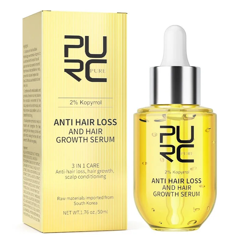 PURC – sérum Anti-perte de cheveux, sérum de croissance des cheveux Belle Chevelure