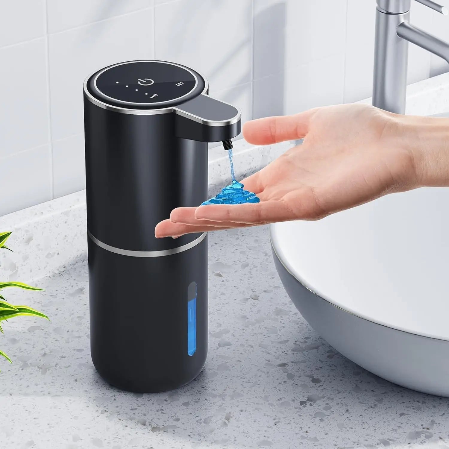 Nouveau distributeur de savon capteur sans contact lavage intelligent des mains mousse