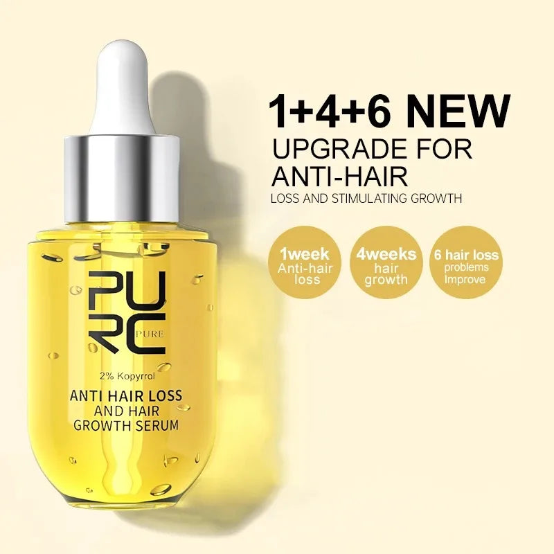 PURC – sérum Anti-perte de cheveux, sérum de croissance des cheveux Belle Chevelure