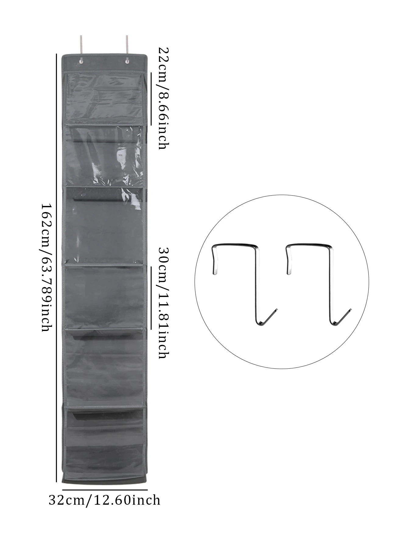 Sac de rangement Transparent pour garde-robe