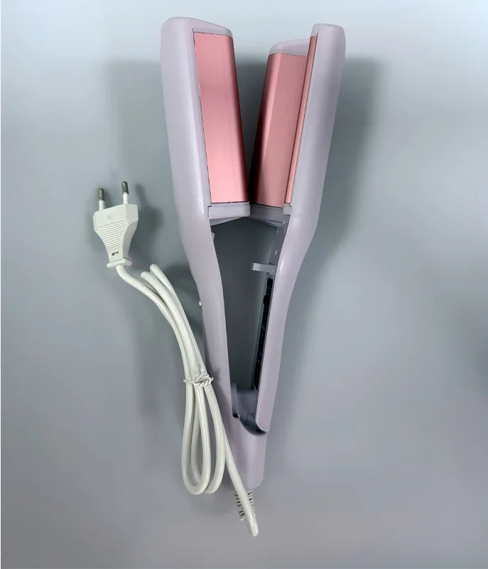 Fer à friser électrique automatique en laine d'agneau