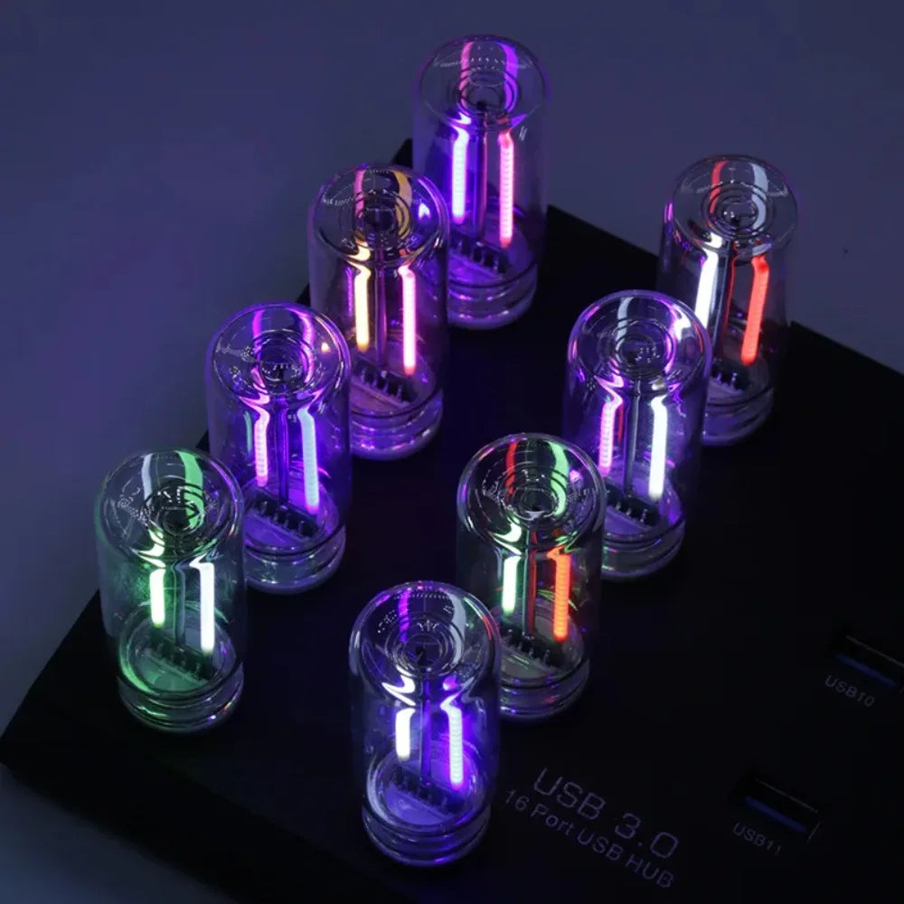 Voiture USB veilleuse tactile LED lampe à Filament éclairage