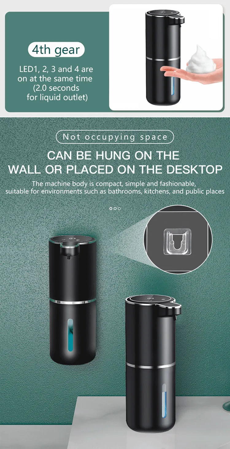 Nouveau distributeur de savon capteur sans contact lavage intelligent des mains mousse