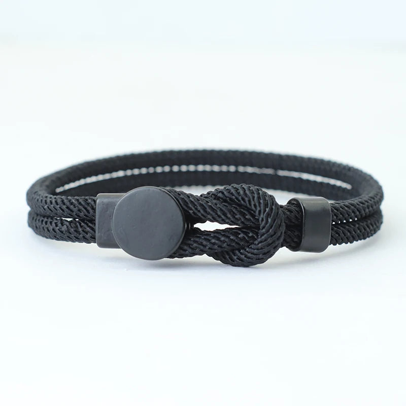 Bracelet en corde Double couche pour hommes
