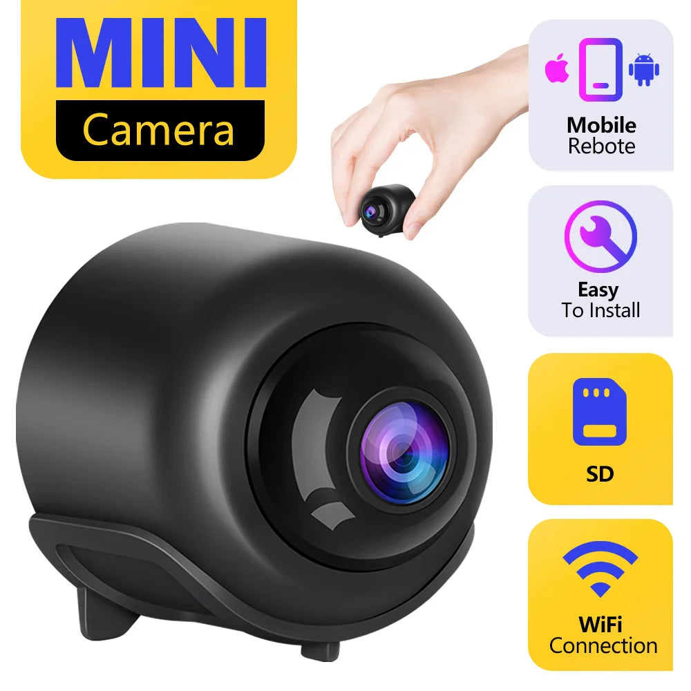 Nouveau Mini caméra 2024 X5 intelligente WiFi Mini caméra maison
