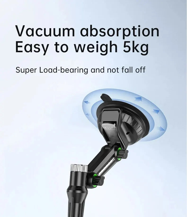 Support de téléphone à ventouse pour pare-brise/tableau de bord/fenêtre
