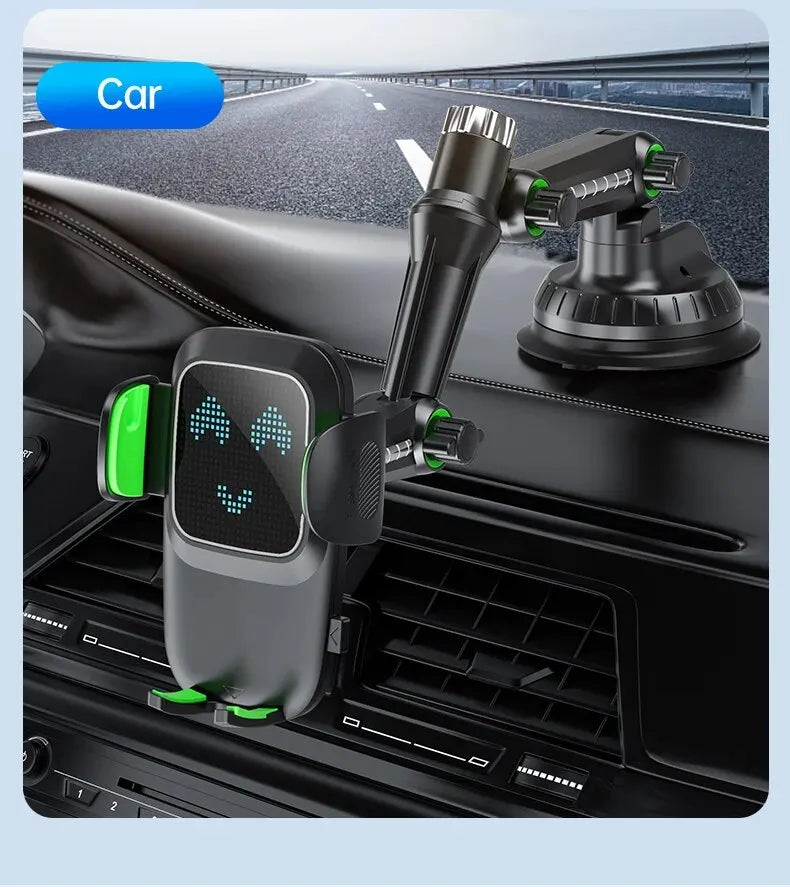 Support de téléphone à ventouse pour pare-brise/tableau de bord/fenêtre