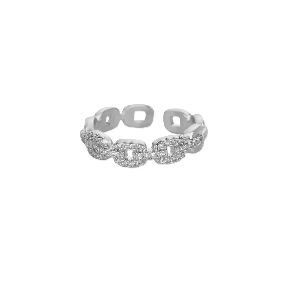 Anillos – bagues chics en zircone cubique pour femmes