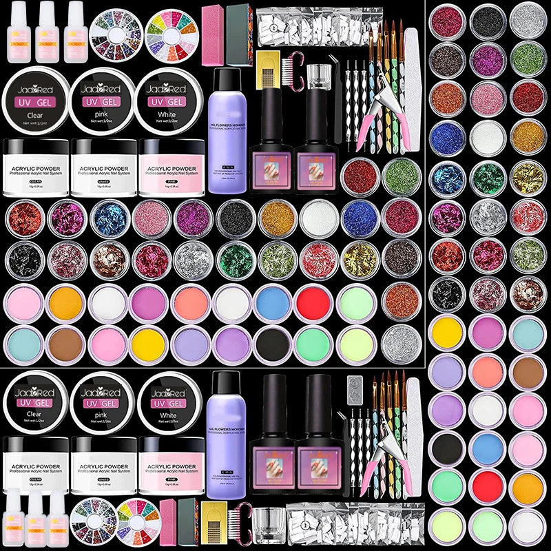 Kit d'ongles en acrylique