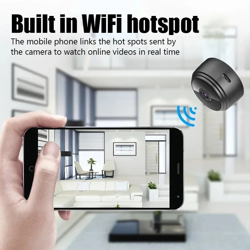 A9 Mini caméra HD intelligente sécurité à domicile IP WiFi