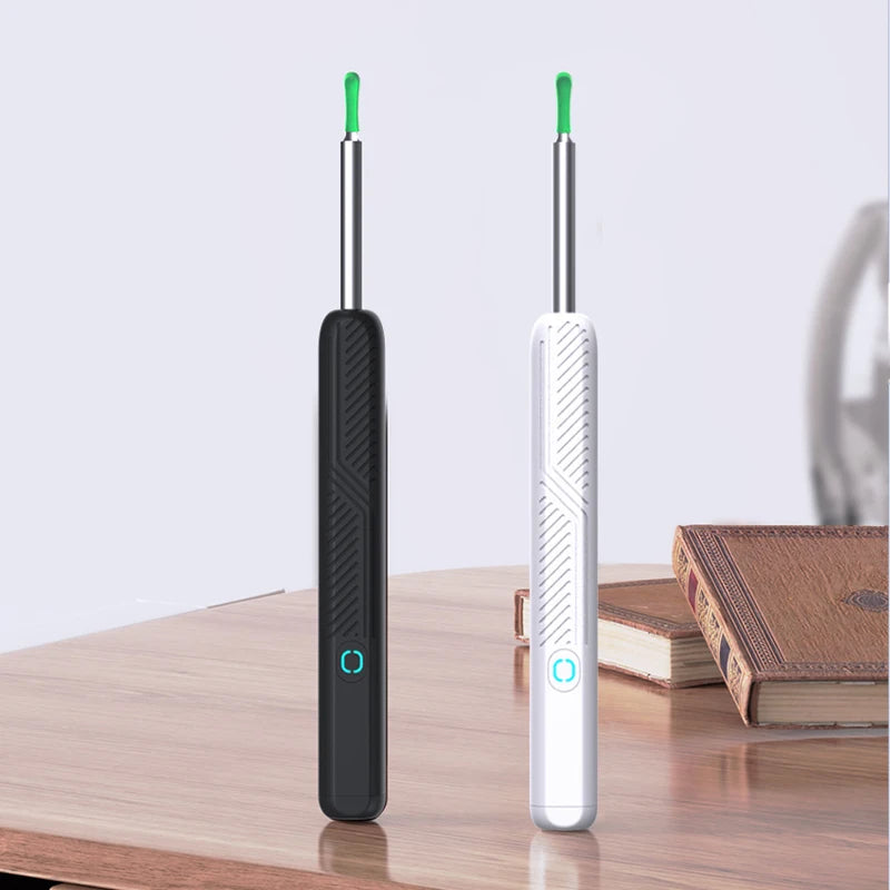 Nettoyeur d'oreille visuel intelligent avec caméra, bâtons d'oreille