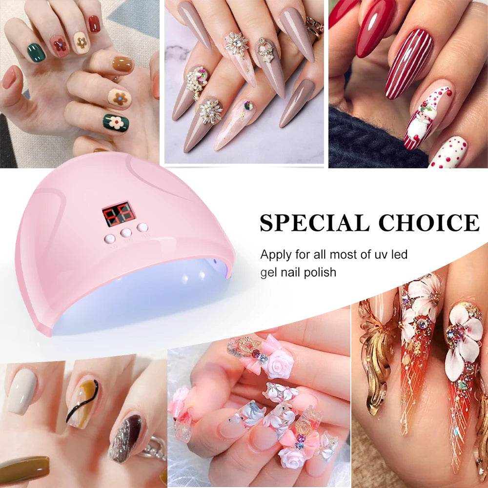 Machine de photothérapie des ongles USB lampe à ongles 12 LED
