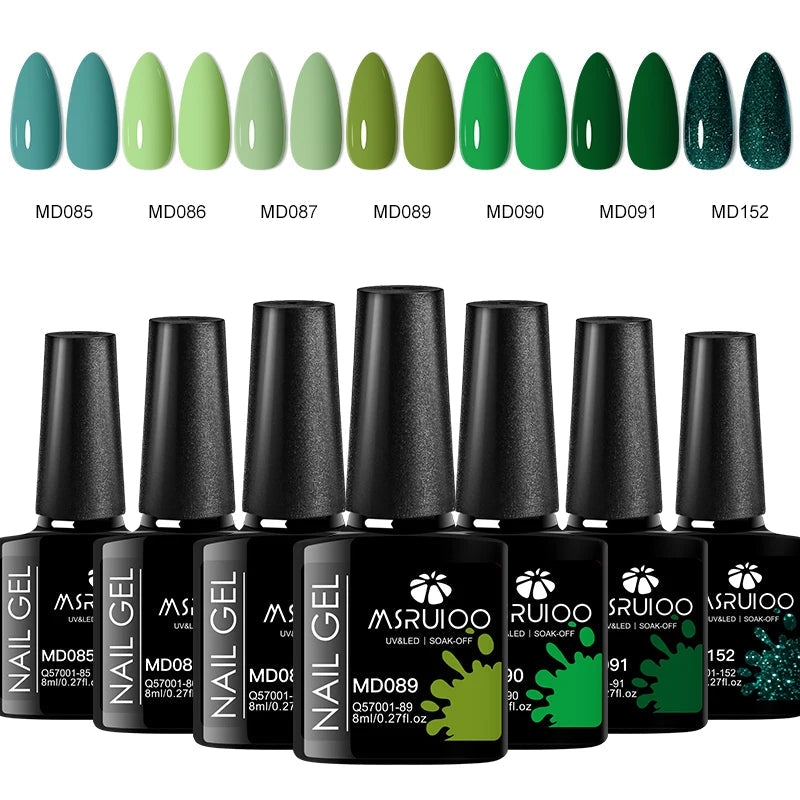 kit complet de vernis gel UV 7 pièces Belle Chevelure