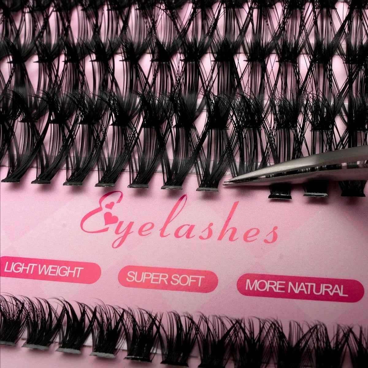 livre grappes Extensions faux cils bricolage à la maison grappe Extensions de cils maquillage