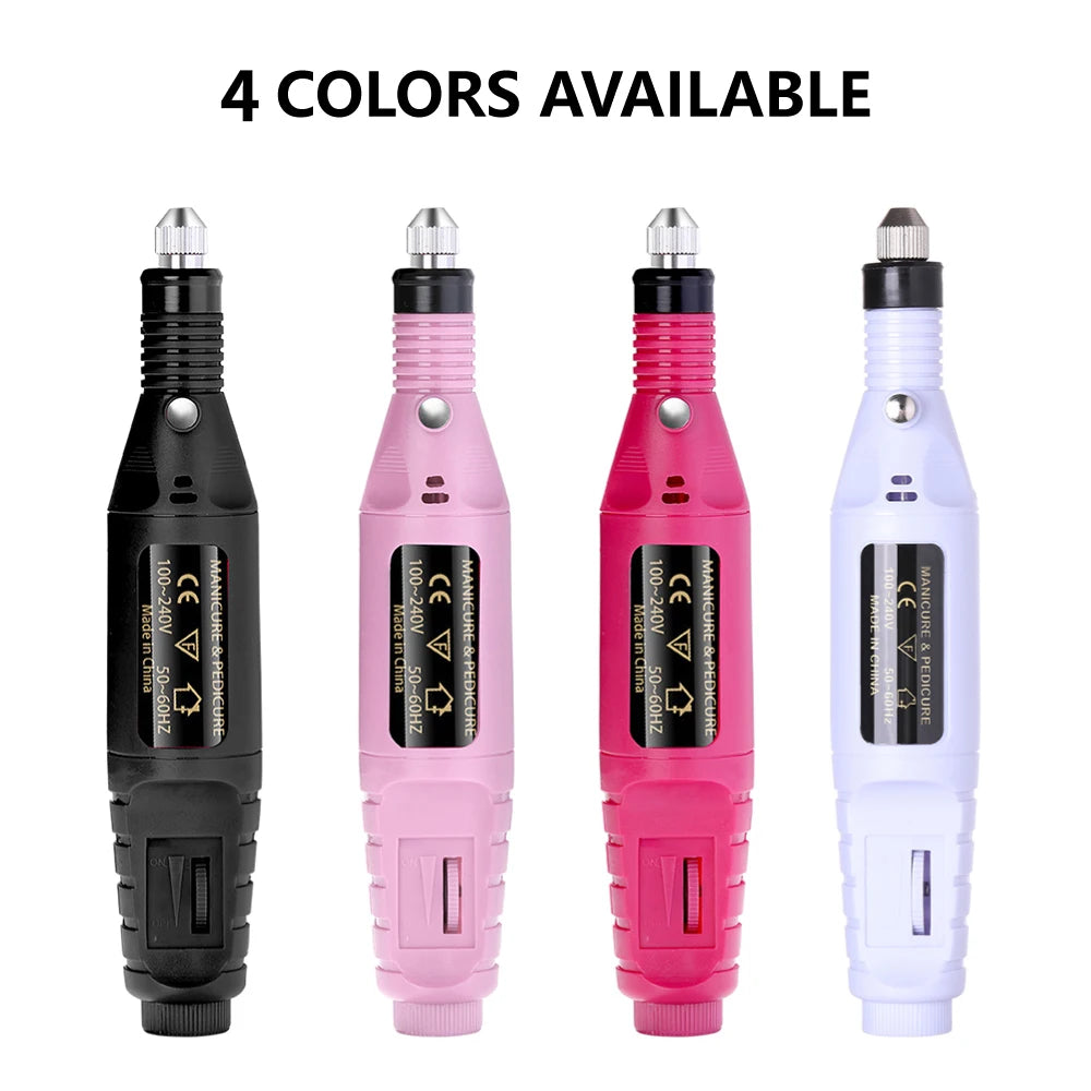 Polisseuse à ongles Portable 6 couleurs