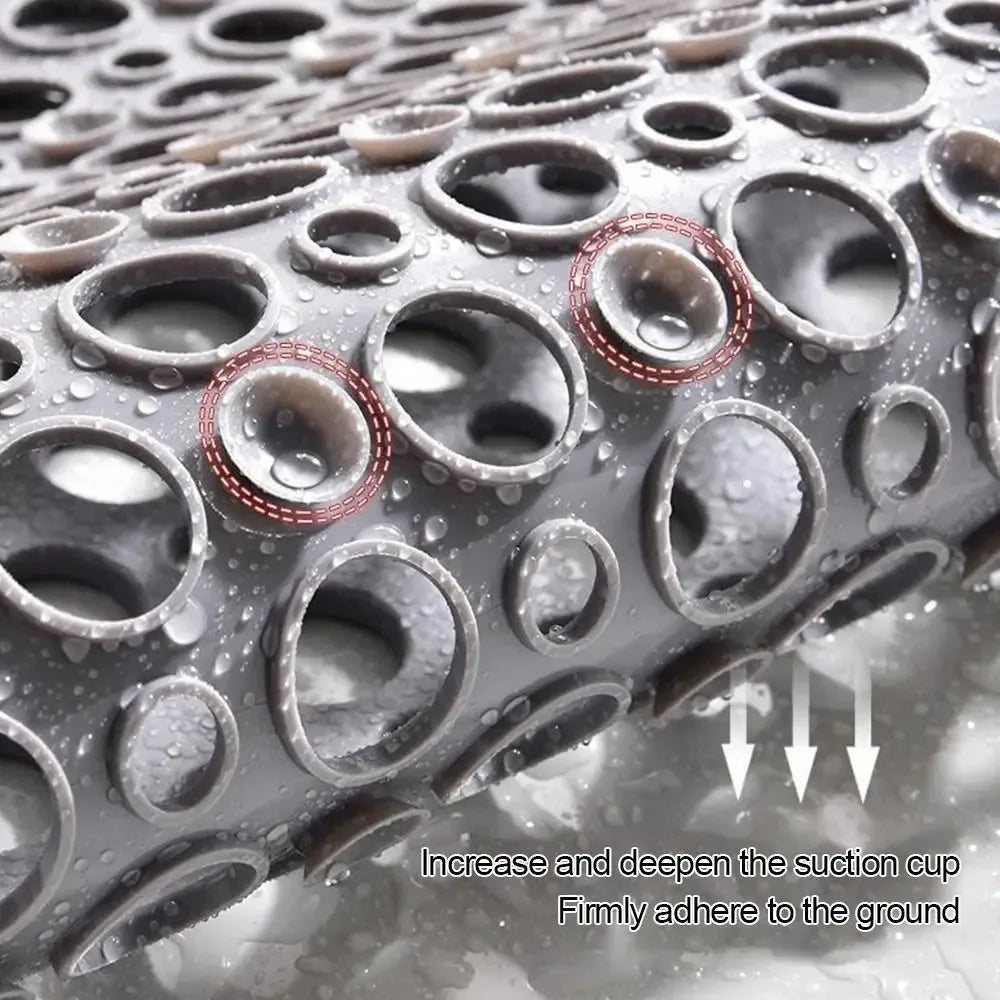 Tapis de bain antidérapant en caoutchouc