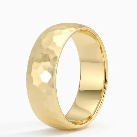 Bague de Couple en acier inoxydable brossé noir