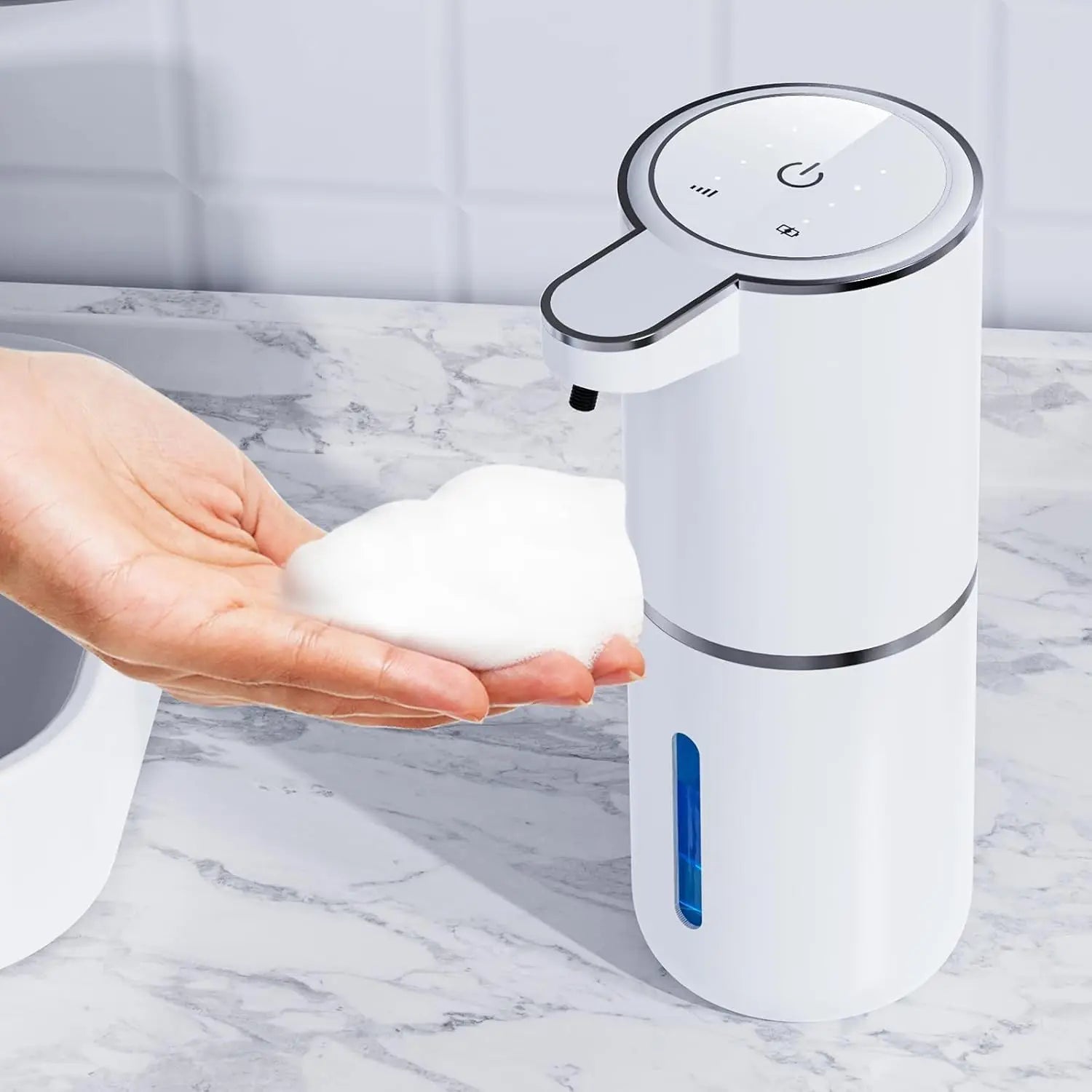 Nouveau distributeur de savon capteur sans contact lavage intelligent des mains mousse