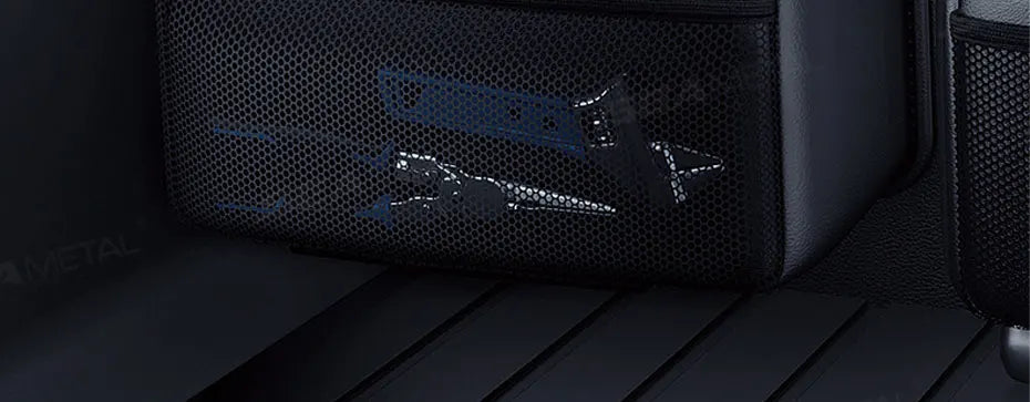 sac de rangement en similicuir pour coffre de voiture