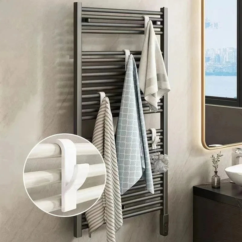 Salle de bain douche porte-serviettes cintre chauffé radiateur