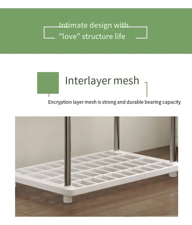 Support de rangement multifonctionnel à quatre couches pour salle de bain