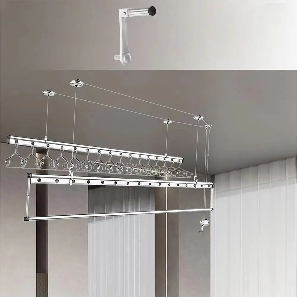 Support de séchage de vêtements pliable