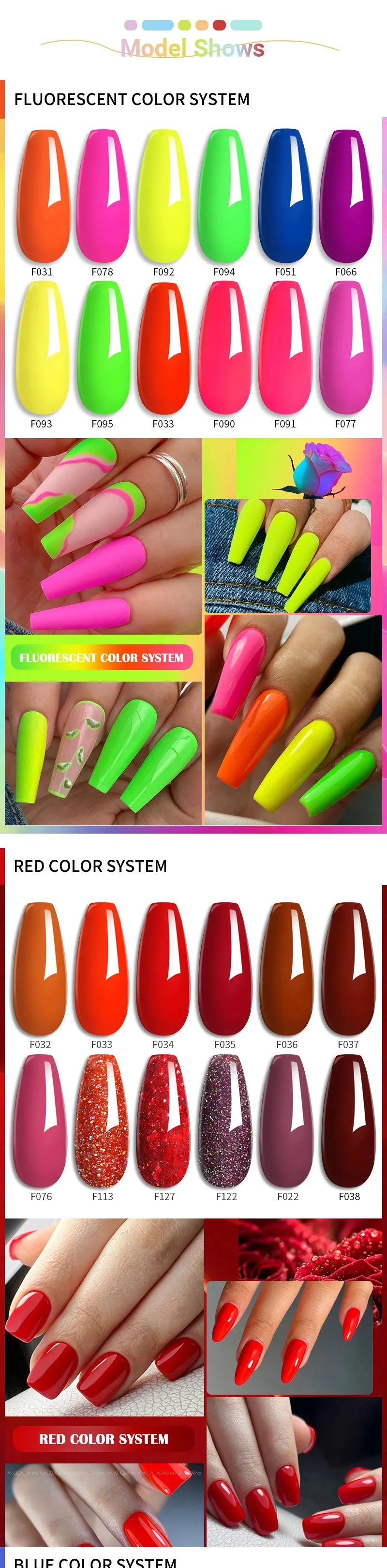 LILYCUTE 6 pièces/ensemble 7ML Gel Belle Chevelure