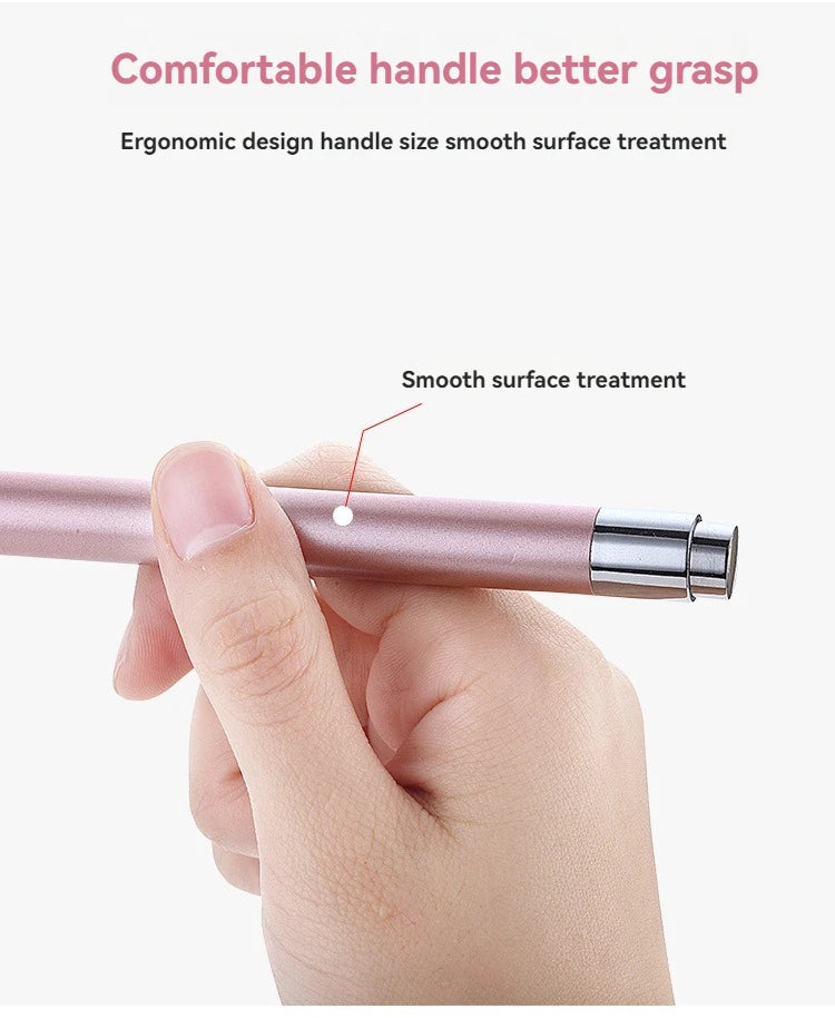 Pelle d'oreille lumineuse, cuillère d'oreille en acier inoxydable avec lumière