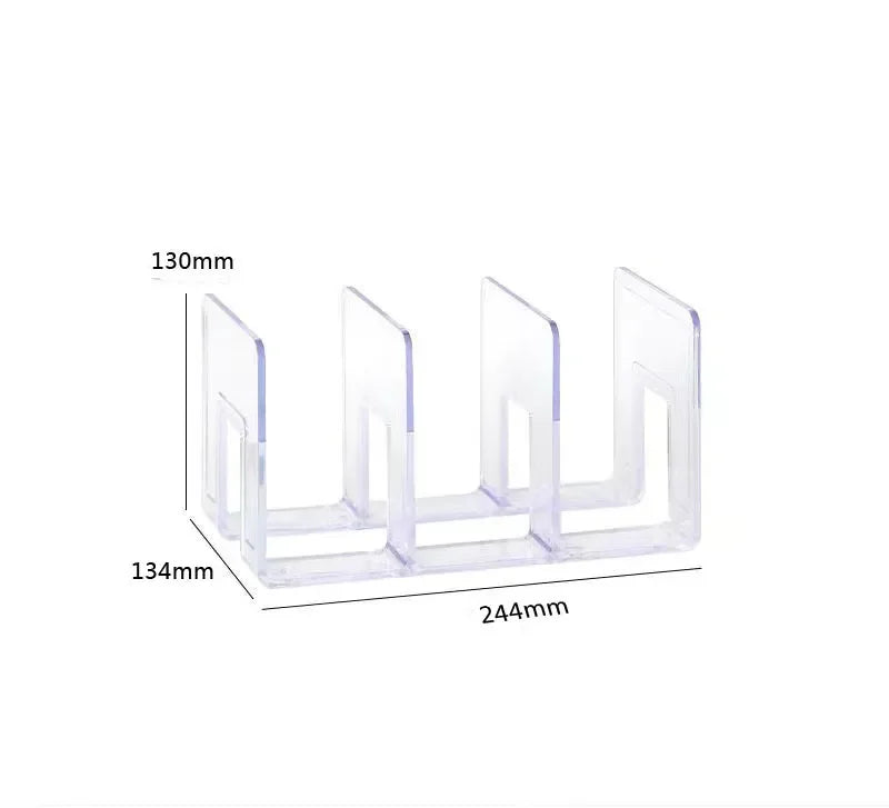 Support de rangement de sac à main en acrylique