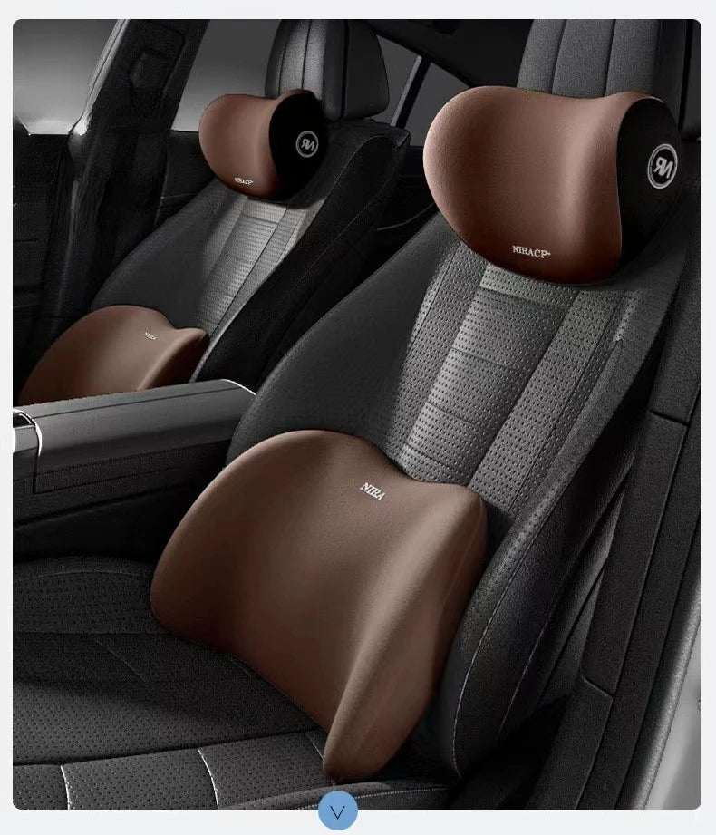 Oreiller de Protection du cou en mousse à mémoire de forme pour voiture