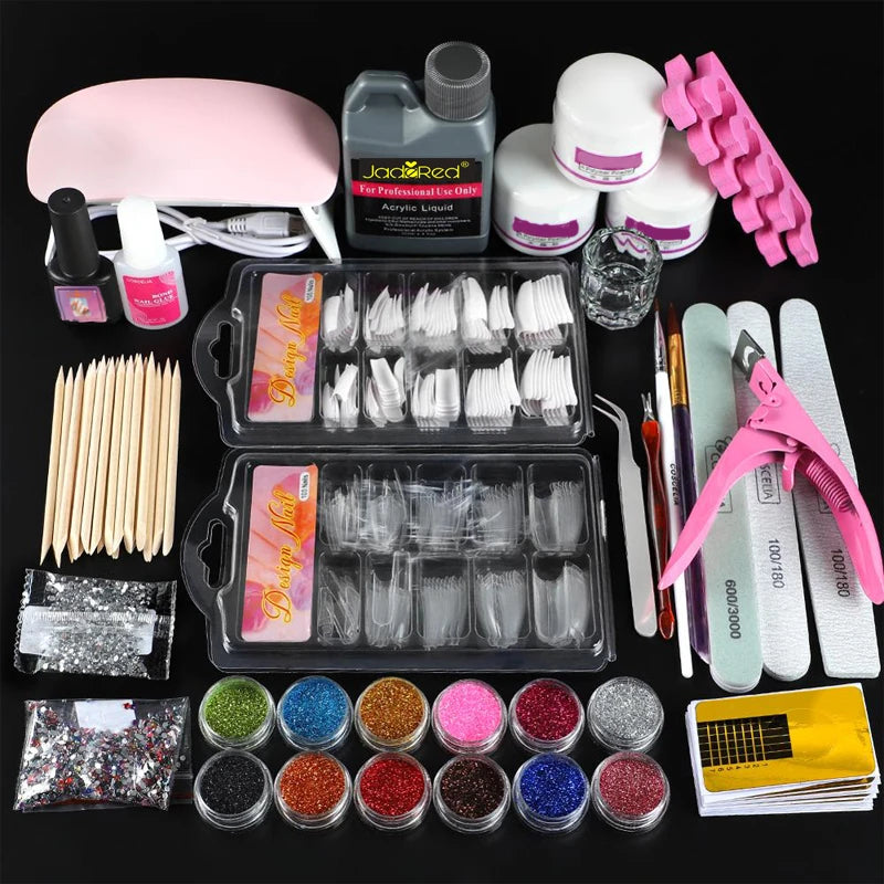 Kit d'ongles en acrylique